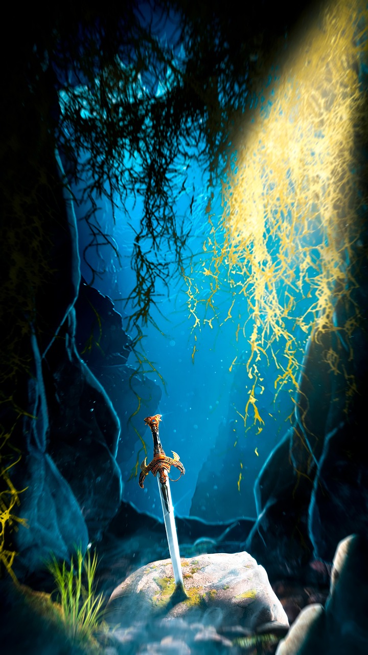 Excalibur das Schwert von König Artus