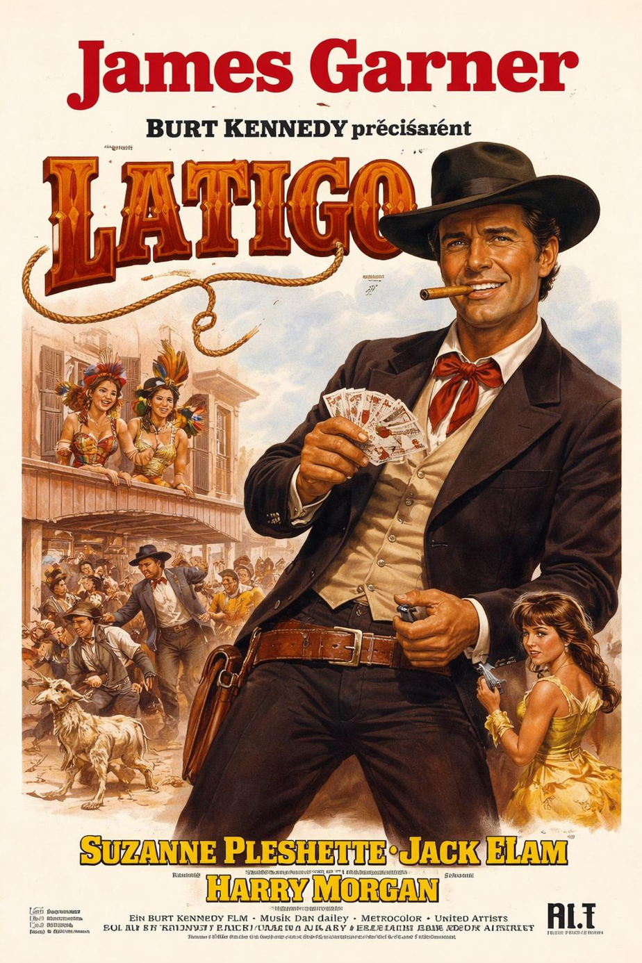 Latigo Latigo (Originaltitel: Support Your Local Gunfighter, 1971)