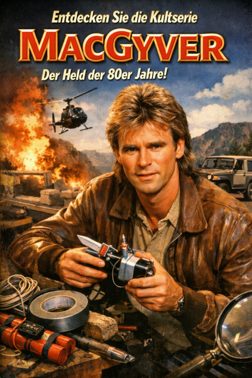 MacGyver TV Serie der 80er
