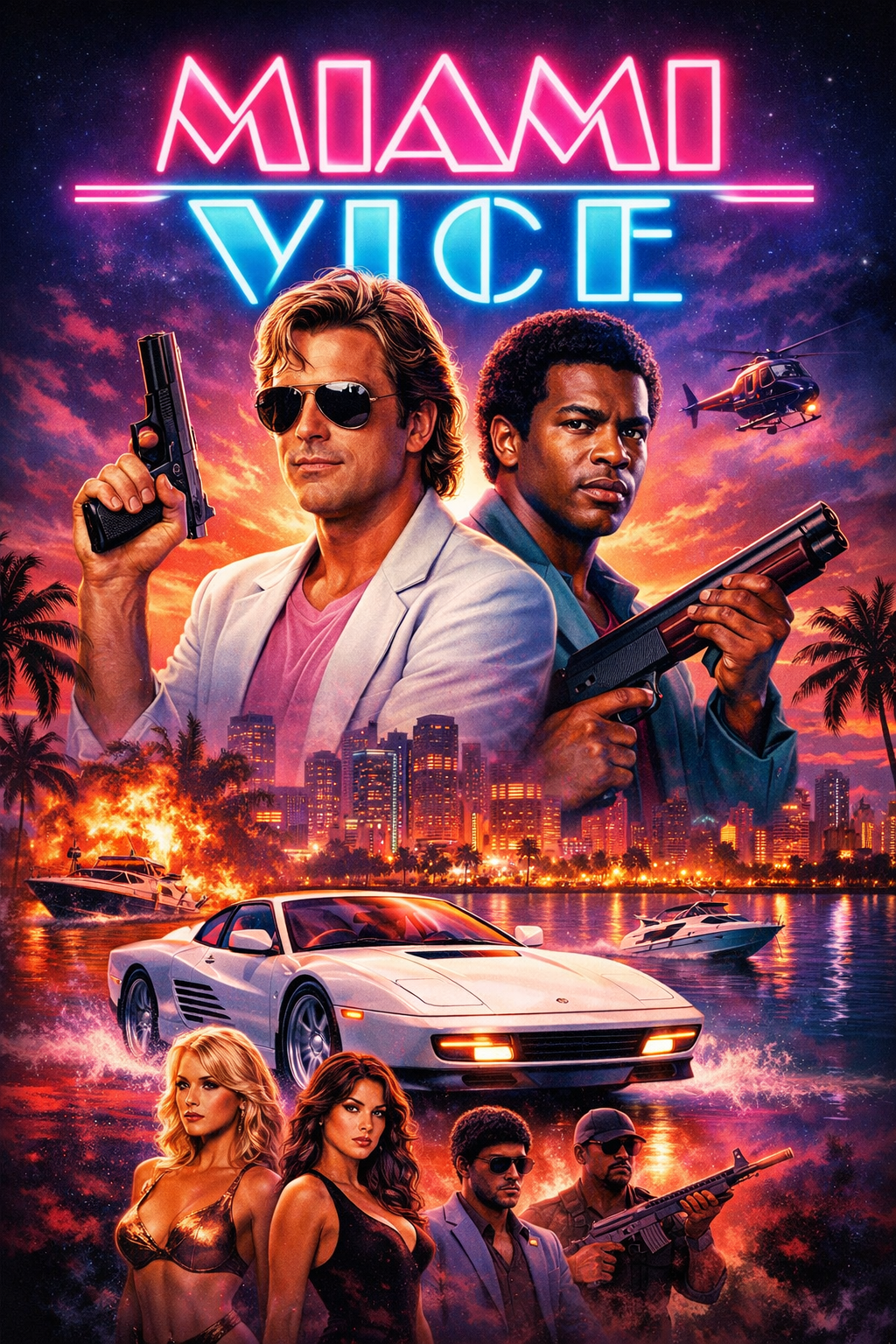 Miami Vice: Die Kult-Krimiserie der 80er