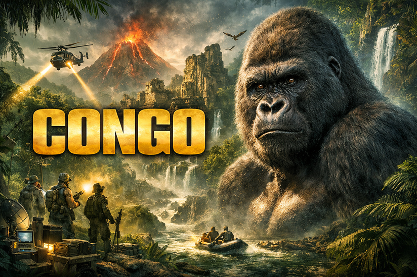 Congo (1995) – High-Tech-Expedition in die grüne Hölle